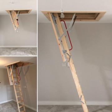 Attic Stairs Recently Completed