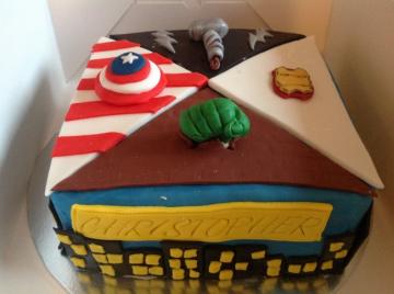 Avengers cake