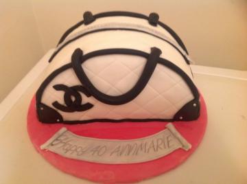 Chanel Handbag cake