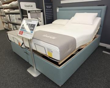 Tempur adjustable massage divan set