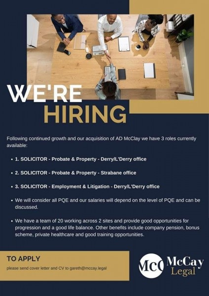 McCay Legal are Hiring