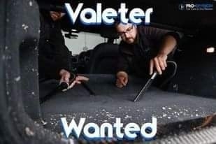Full Time Car Valeter Required..