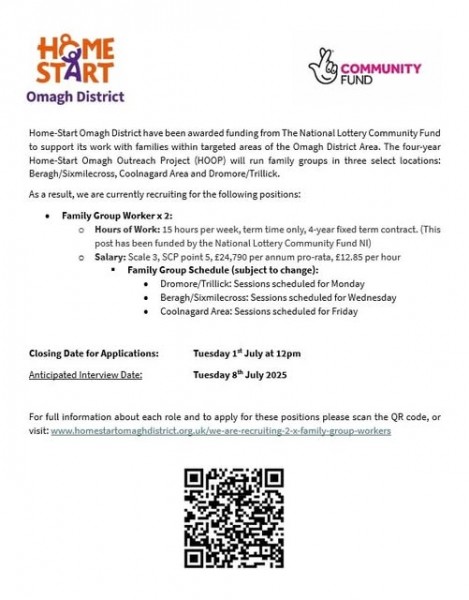 Home-Start are hiring!