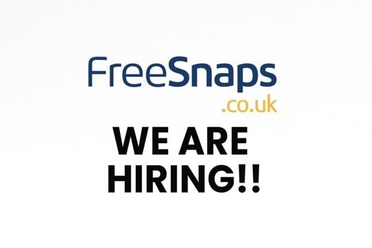 We're Growing Our Team at Freesnaps.co.uk