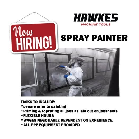 ⭐️⭐️⭐️SPRAY PAINTER REQUIRED