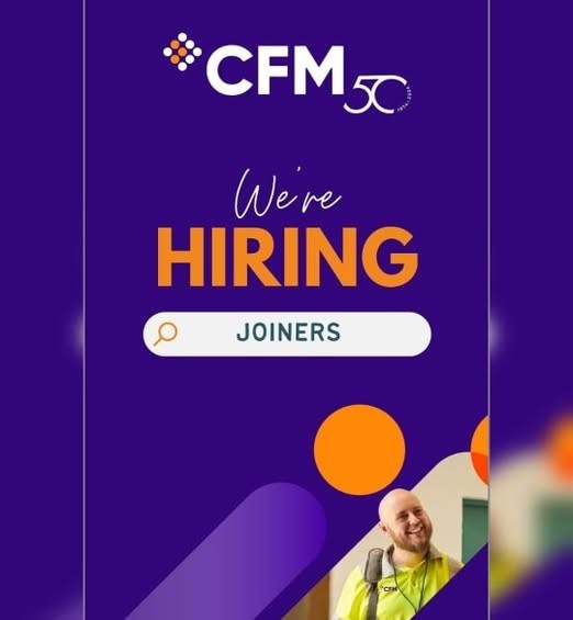 We're hiring JOINERS