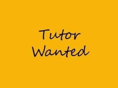 ENVIRONMENTAL TECHNOLOGY TUTOR REQUIRED