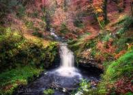 Sloughan Glen Waterfall